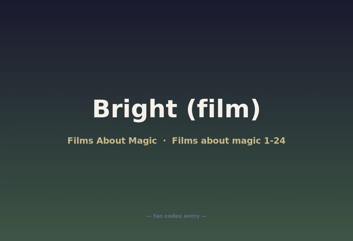 Bright (film)