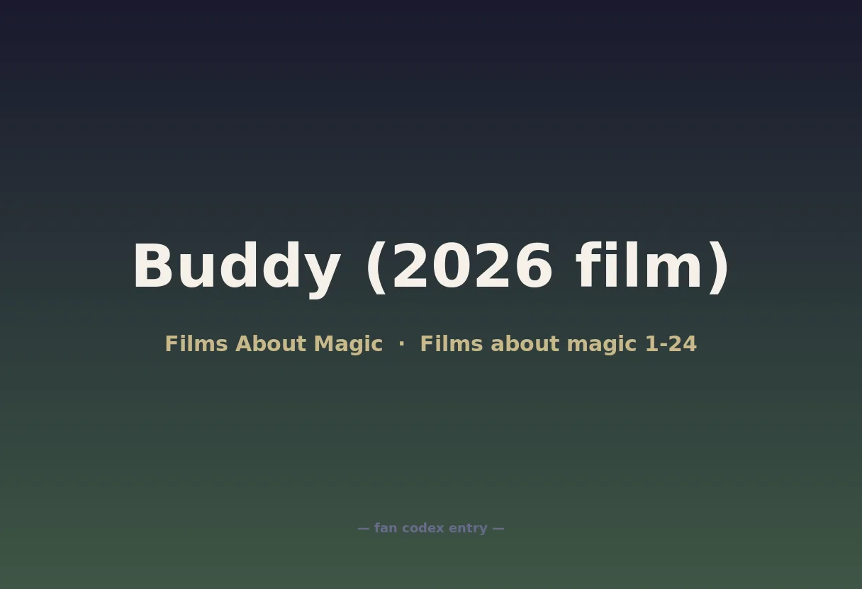 Buddy (2026 film)